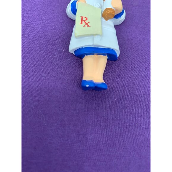 2016 Ornament Central Female Pharmacist Blonde Girl Woman Christmas Tree Hanger - Picture 2 of 8